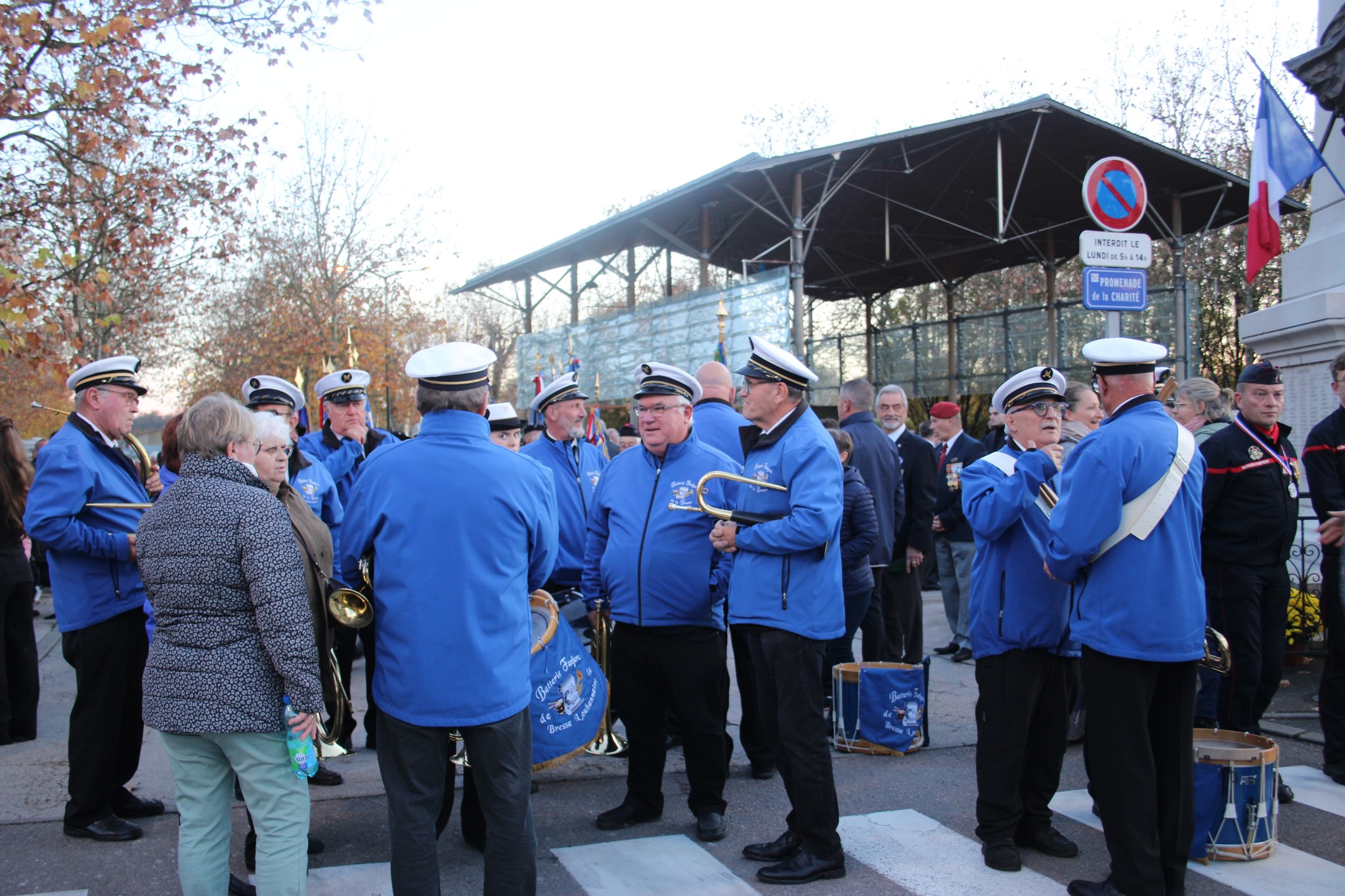 Flamme Soldat inconnu Paris Louhans Chateaurenaud 11