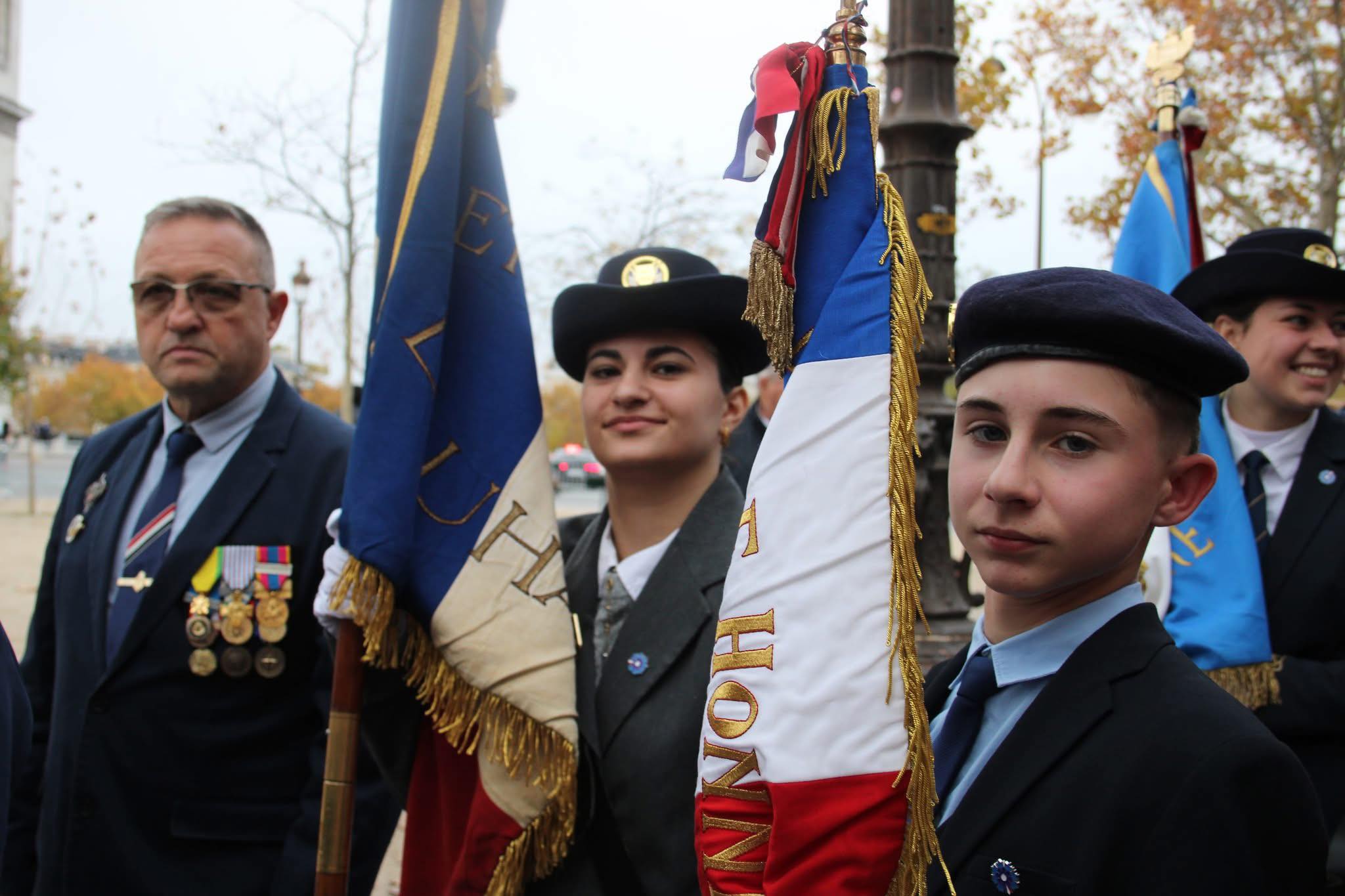 Flamme Soldat inconnu Paris Louhans Chateaurenaud 4