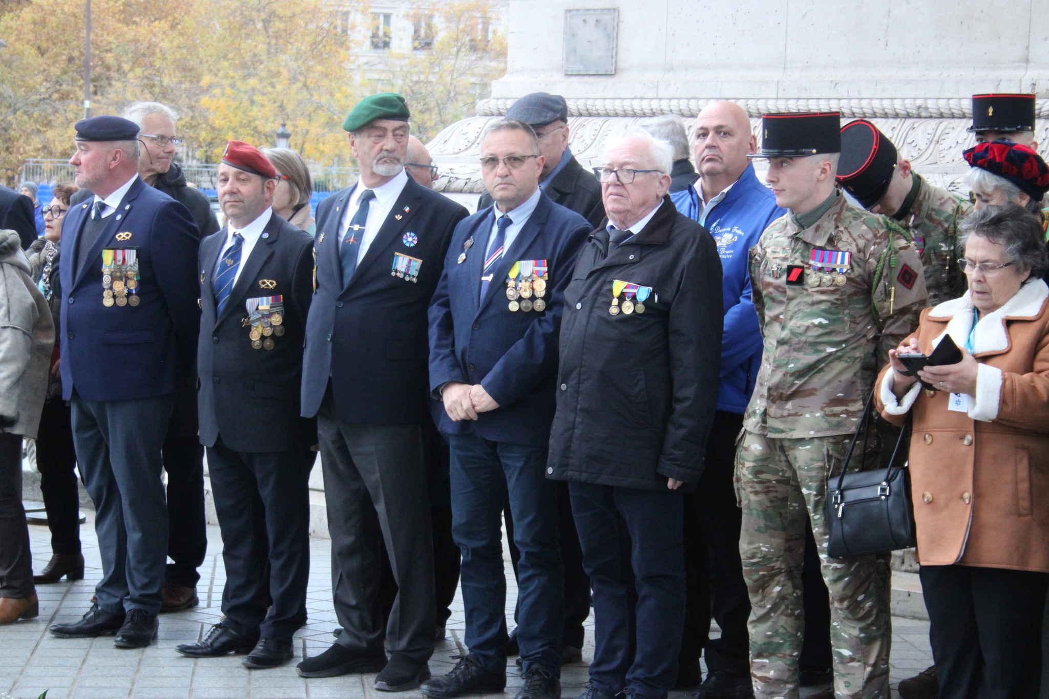 Flamme Soldat inconnu Paris Louhans Chateaurenaud 7