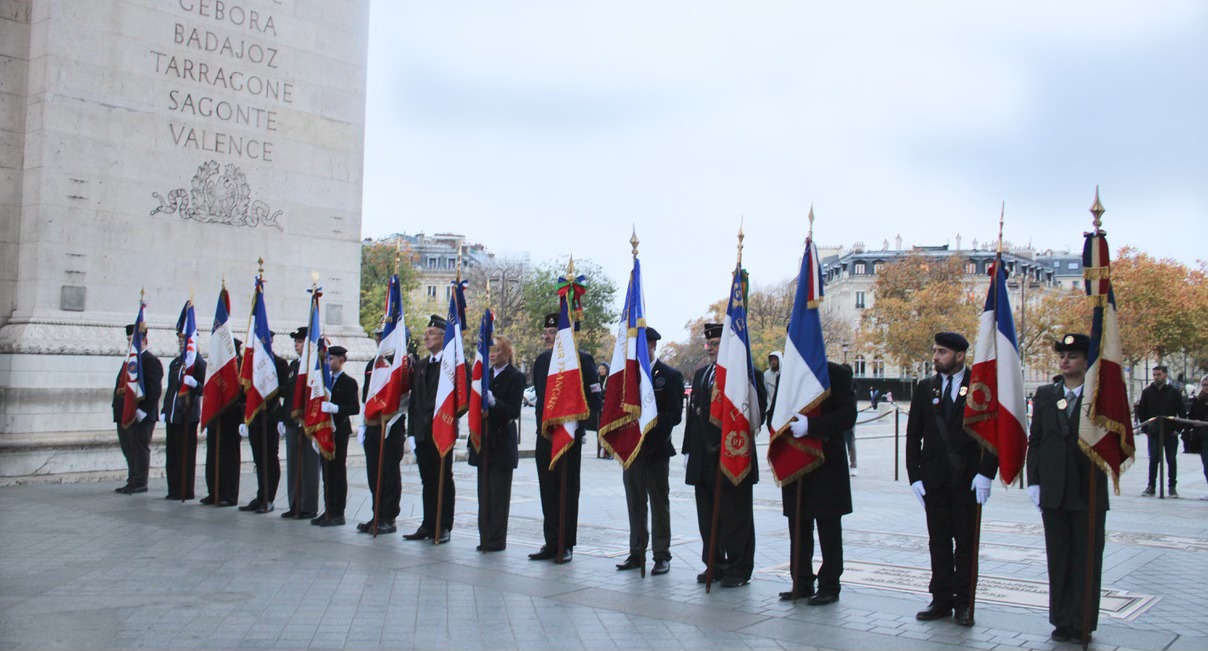 Flamme Soldat inconnu Paris Louhans Chateaurenaud 8
