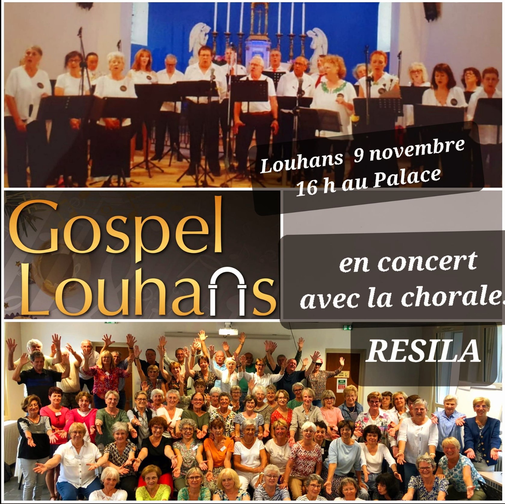 Gospel Louhans concert