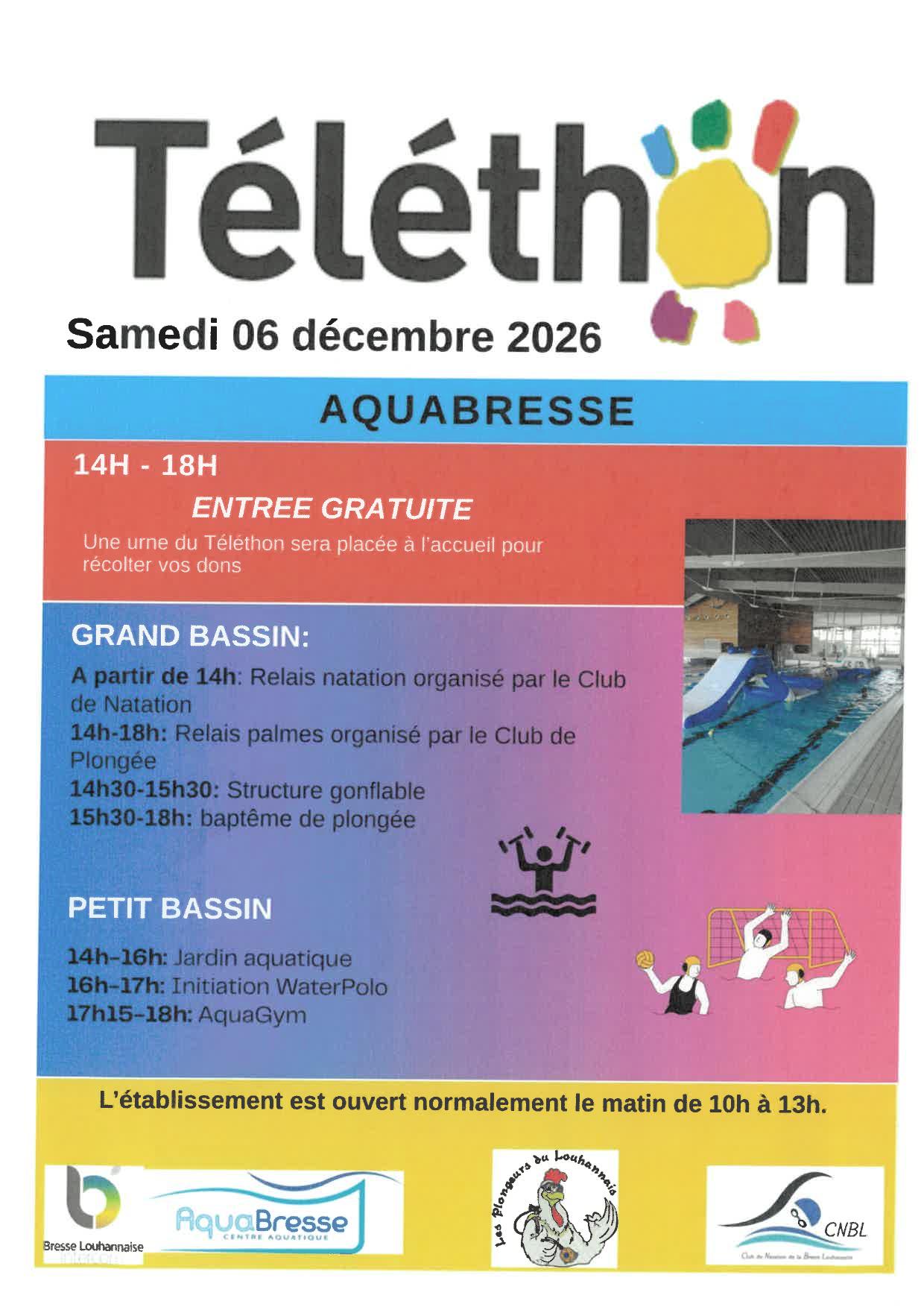 Telethon Aquabresse