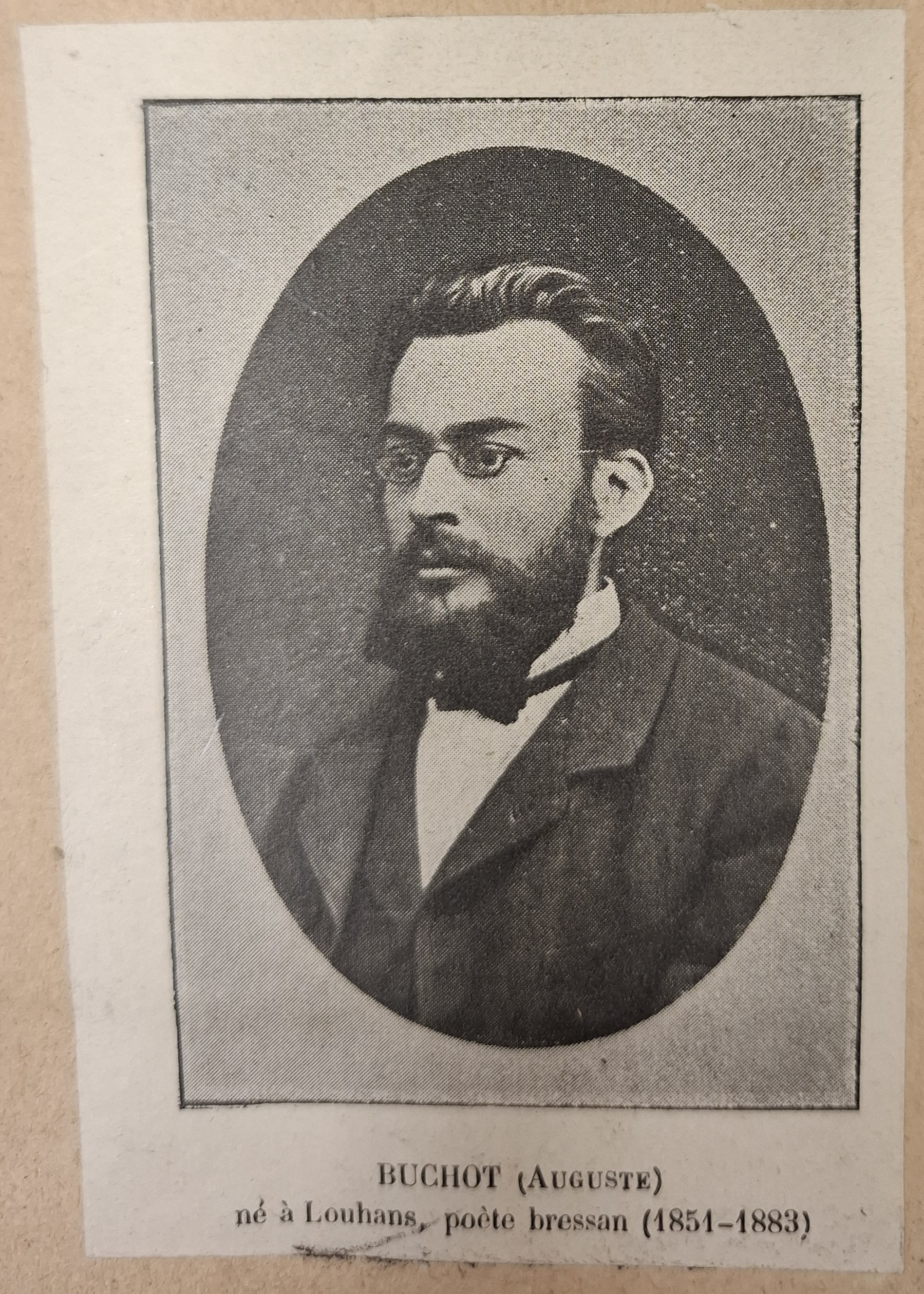 VBLA poete Auguste Buchot